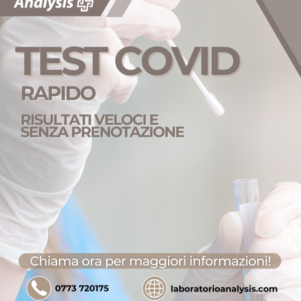 Test Covid Centro Analysis